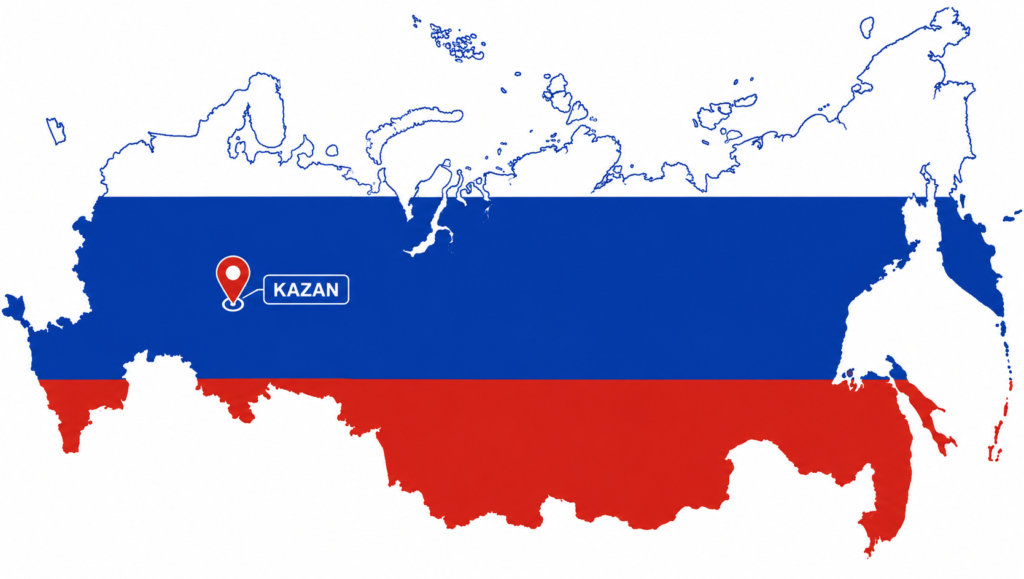 kazan map image